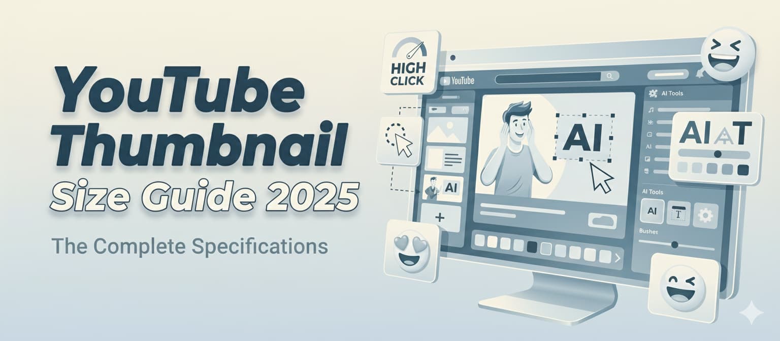 YouTube Thumbnail Size Guide 2025: The Complete Specifications