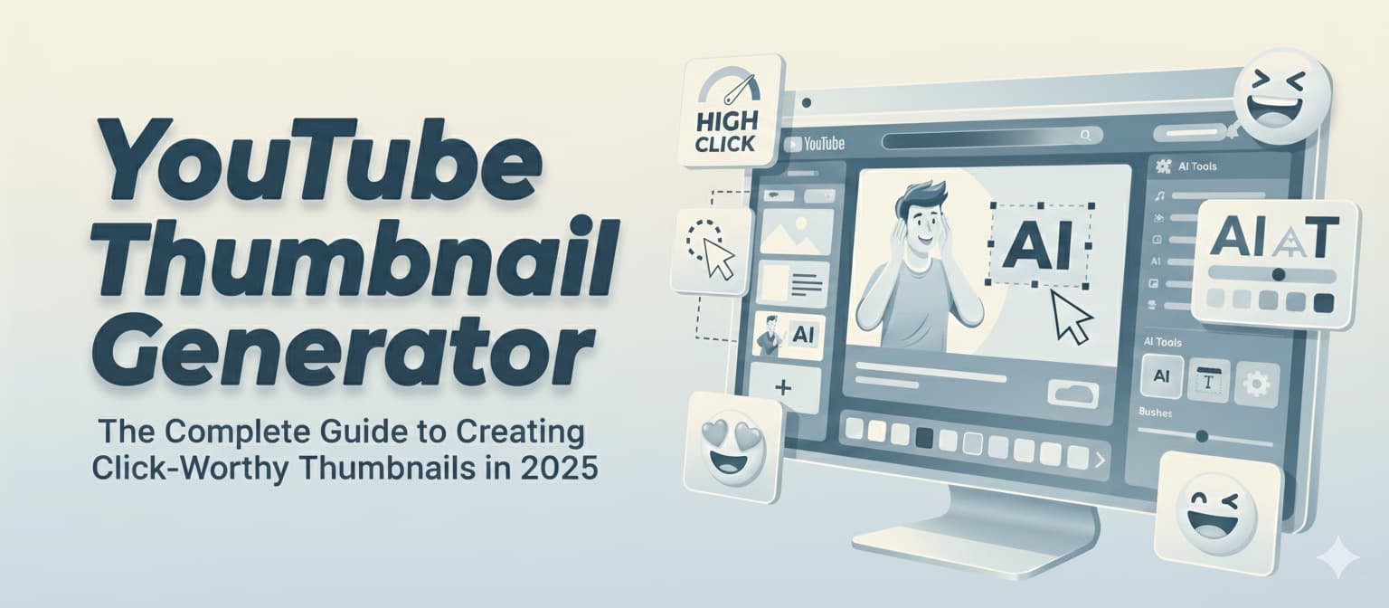 YouTube Thumbnail Generator: The Complete Guide to Creating Click-Worthy Thumbnails in 2025